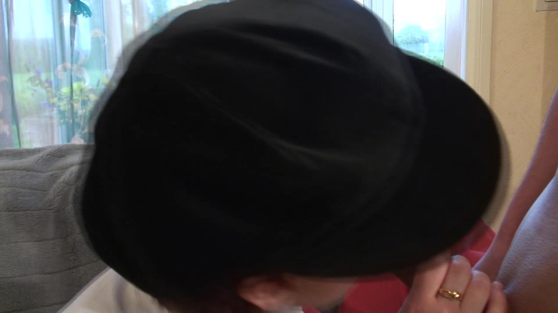 A hot slut's couch interview turns into taking two cocks!