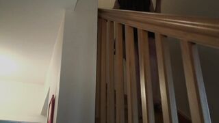 As a reward, wife gets a hard cock as gift from hubby